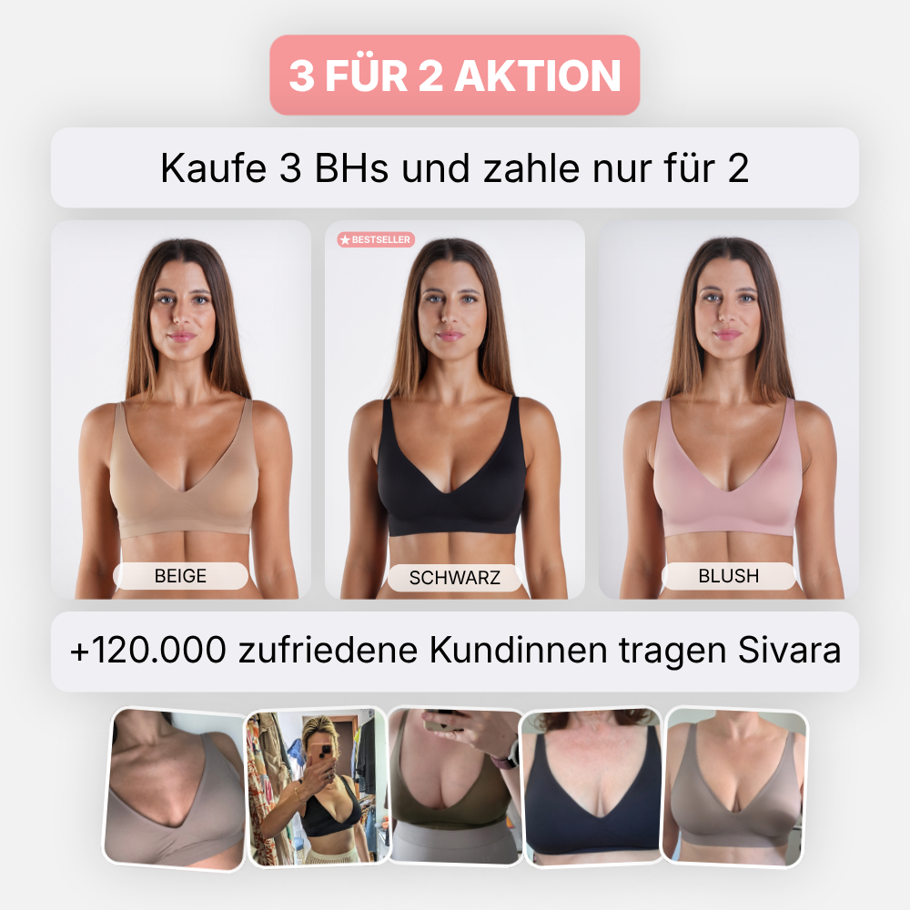 Sivara Komfort-BH Naht und Bügellos