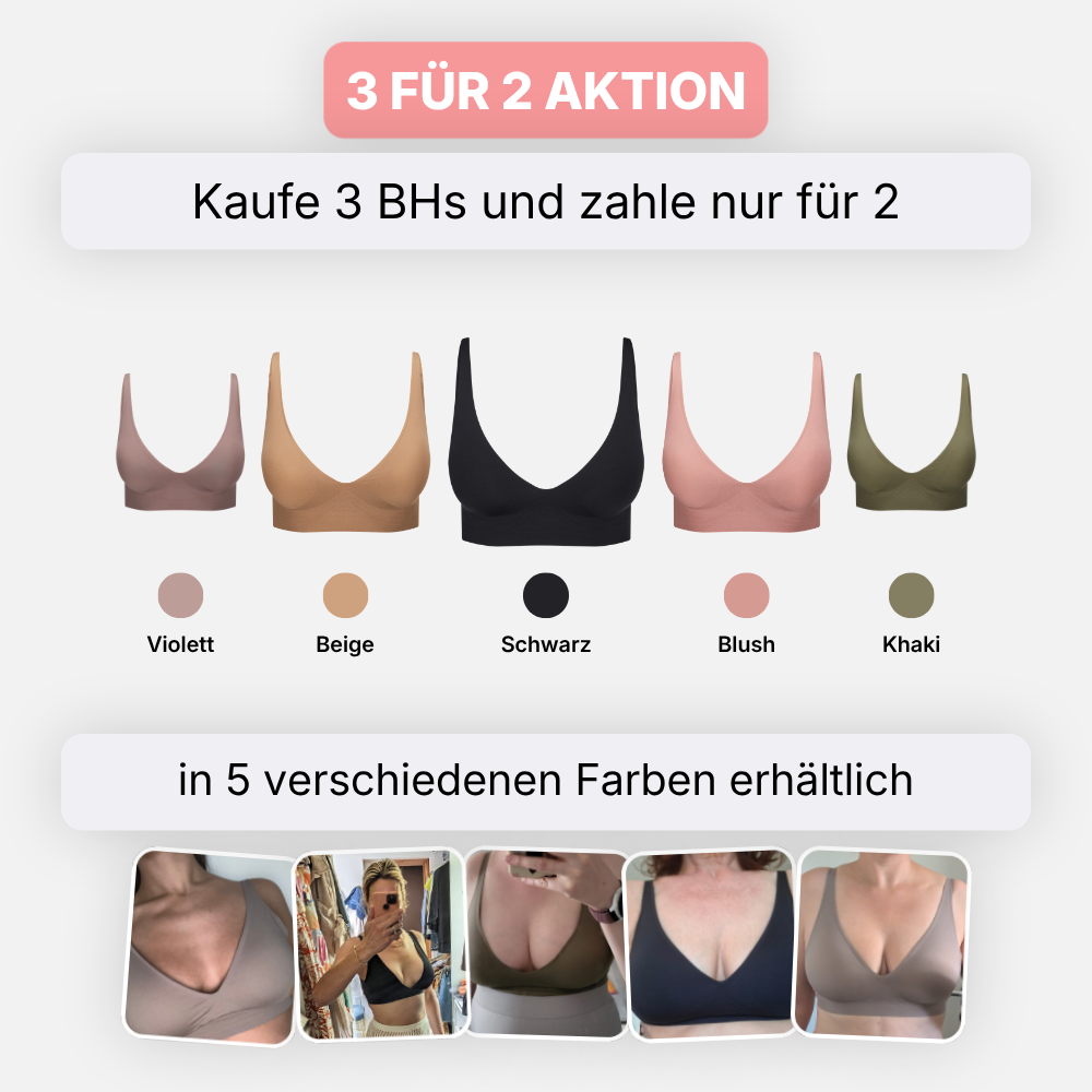 Sivara Komfort-BH Naht und Bügellos