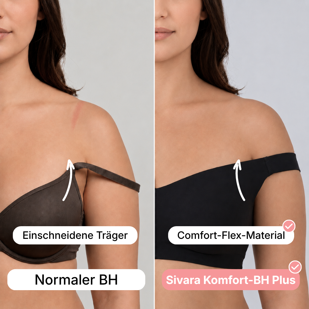 Sivara Komfort-BH Plus Naht- und Bügellos