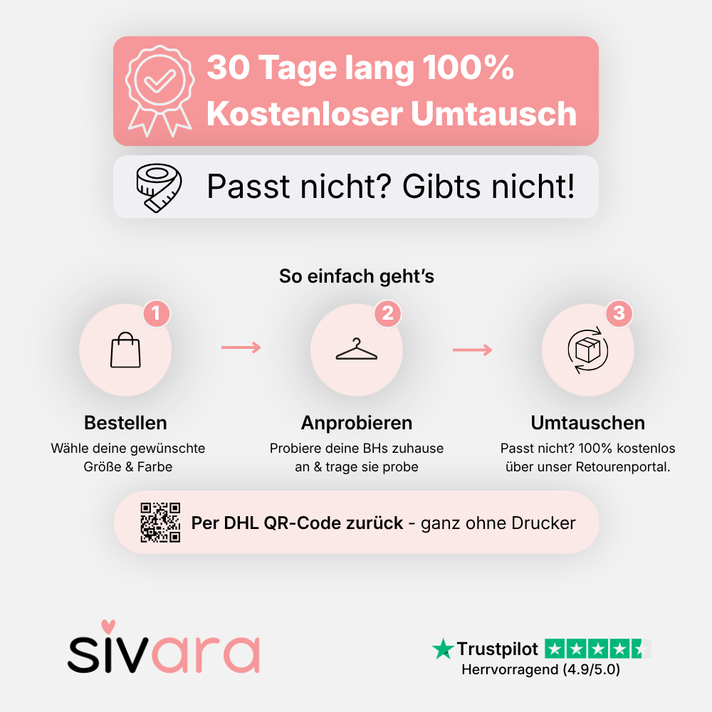Sivara Komfort-BH Naht- und Bügellos