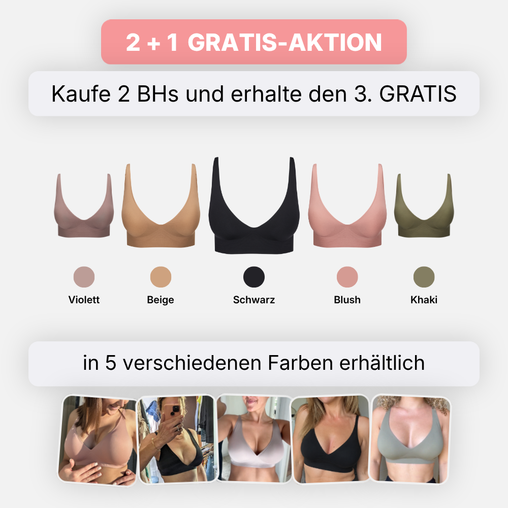 Sivara Komfort-BH Naht- und Bügellos