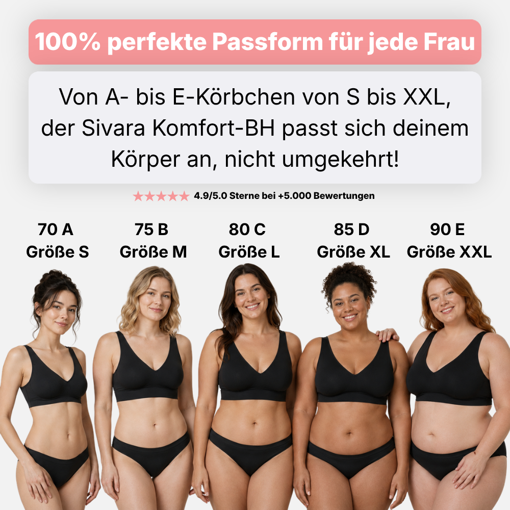 Sivara Komfort-BH Naht- und Bügellos